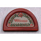 Red Padauk  Arched Wood Frame